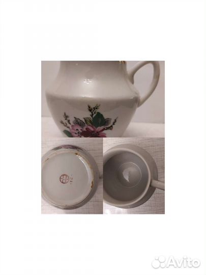 Молочники, чайные чашки