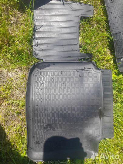 Коврики резиновые (комплект) хендай элантра мд