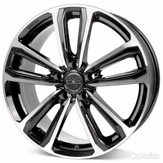 Диск 6,5*16 5*114,3 ET40 76 MAK Magma Black Mirror