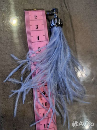 Серьги с перьями