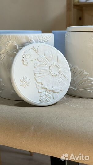 Силиконовая форма молд Стакан под свечу