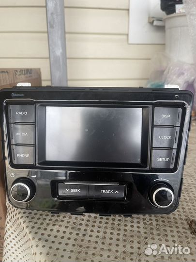 Магнитола hyundai creta родная