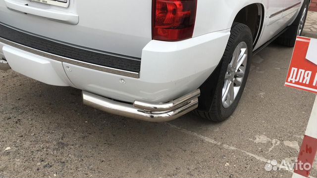 Chevrolet Tahoe 2007-2012 Защита заднего бампера