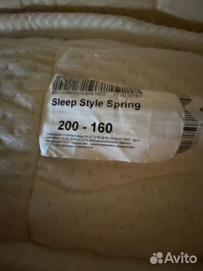 Матрас Аскона Sleep Style Spring 160х200