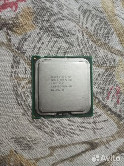 Процессор Socket 775 Intel Core 2 Duo E7400 slgw3