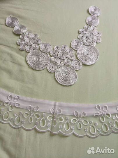 Воротничок белый