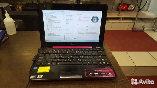 Нетбук asus EEE PC 1008P 4 ядра