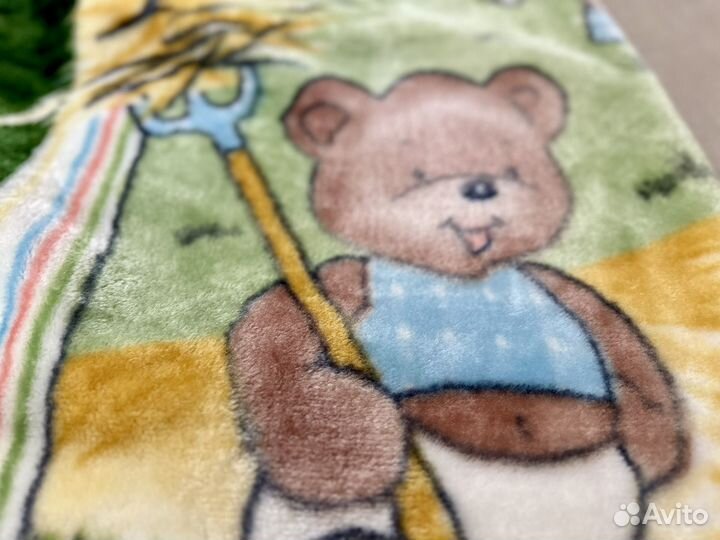 Плед детский покрывало 110 на 140