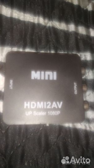 Переходник hdmi на тюльпаны
