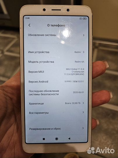 Xiaomi Redmi 6A, 3/32 ГБ
