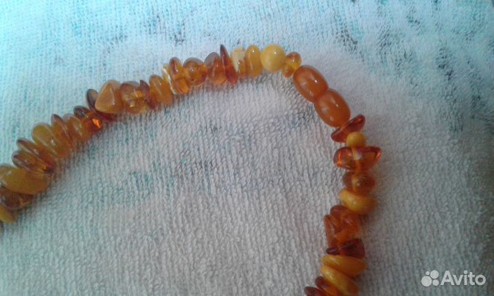 Бусы из янтаря