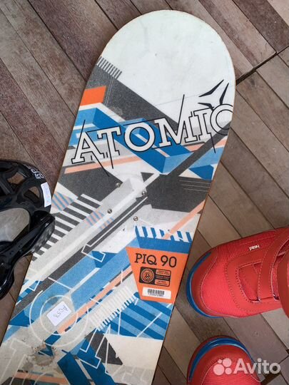 Сноуборд 90 комплект детский