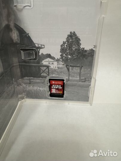Картридж Red dead redemption nintendo switch