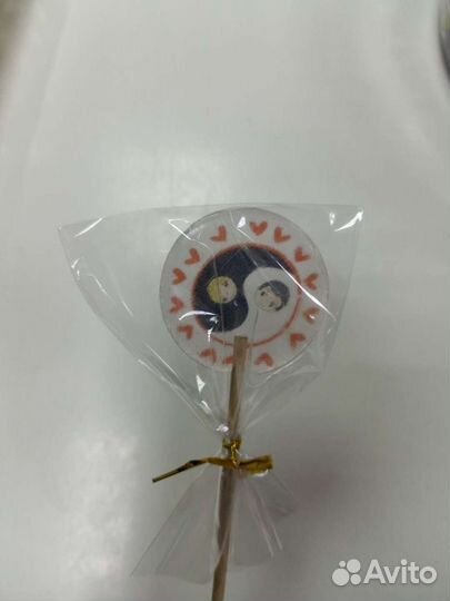 Украшение для торта, леденцы с картинками на заказ