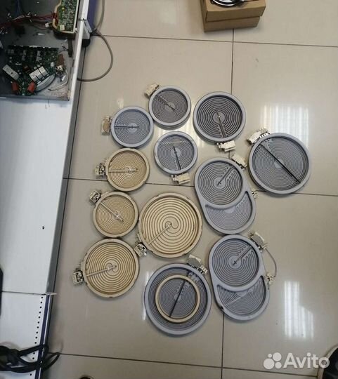 Конфорки для стеклокерамических плит