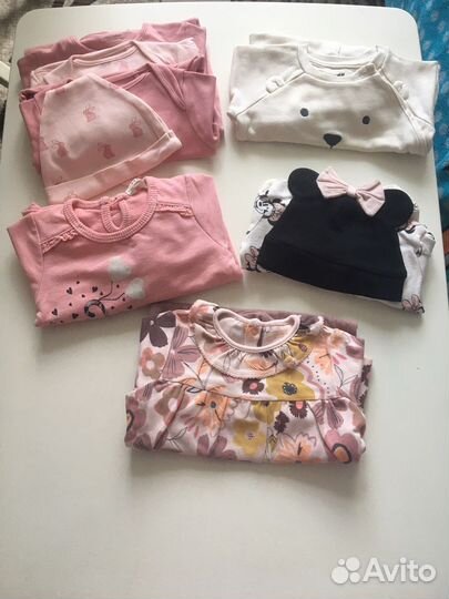 Фирменная одежда для девочки, костюмы hm