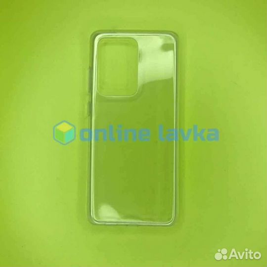 Чехол силикон для Samsung S20u прозрачный