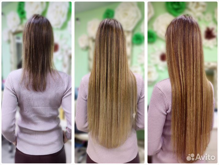 Наращивание волос