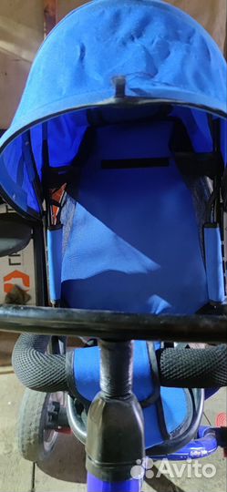 Детский велосипед с ручкой