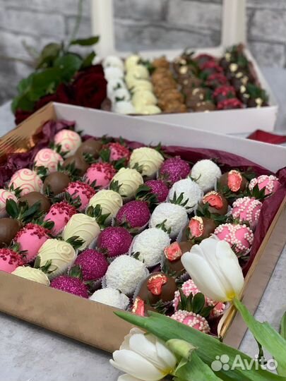 Клубника в бельгийском шоколаде