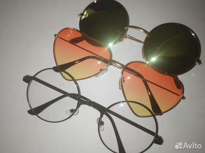 Разнообразные очки, новые 18 шт. Цена за все