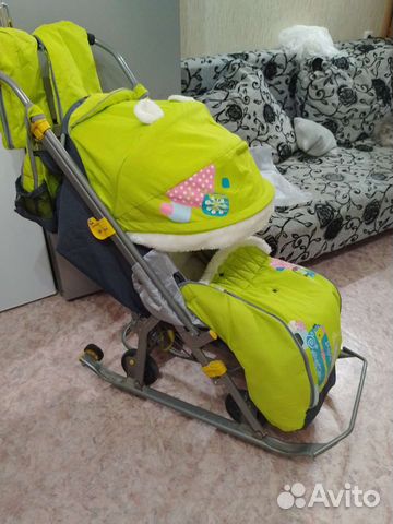 Санки коляска ника