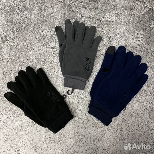 Перчатки Jack Wolfskin флисовые