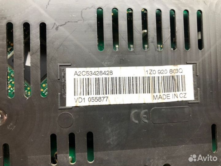 Панель приборов Skoda Octavia a5