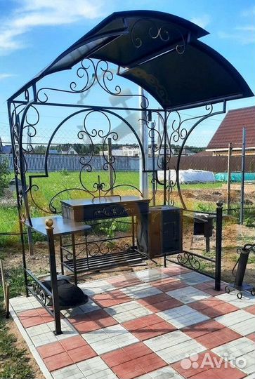 Мангалы с крышей / Изготовление и в Наличии