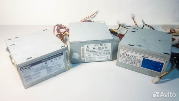 Блоки питания атх б. у. 300 ватт