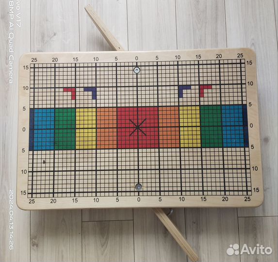 Доска Бильгоу с мячиками,мишенью,мешочками