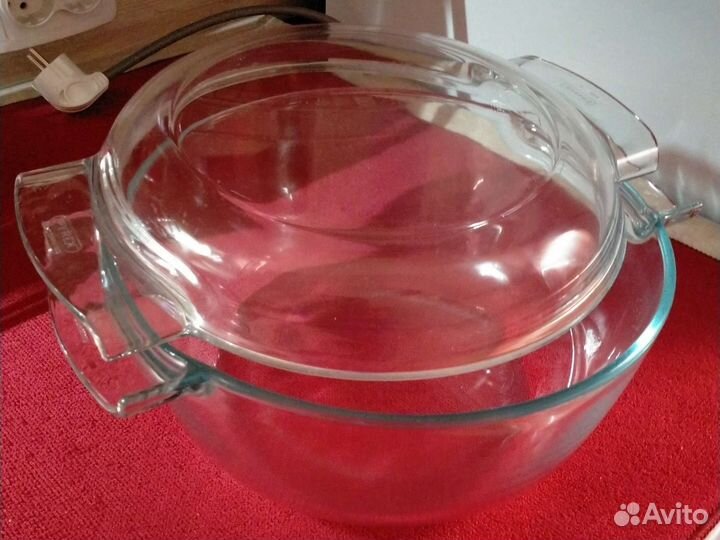 Кастрюля стекло