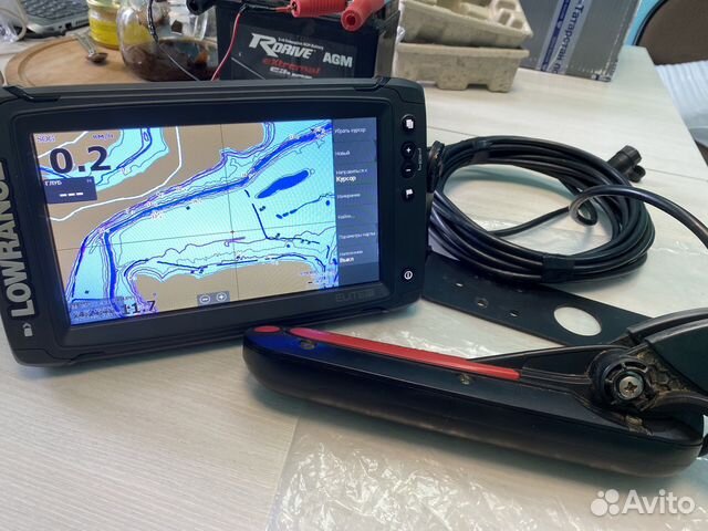 Эхолот lowrance elite 9 ti купить в Ижевске | Хобби и отдых | Авито