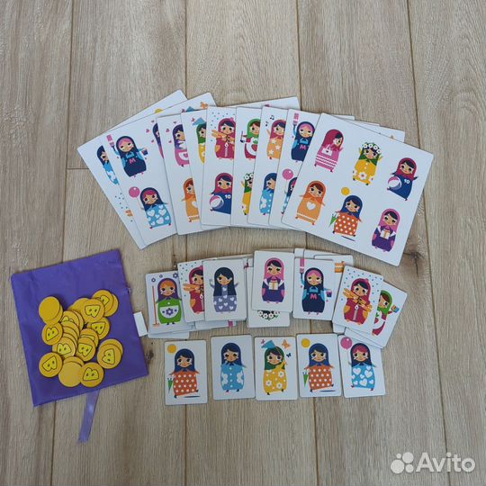 Игра матрёшки на ладошке бондибон