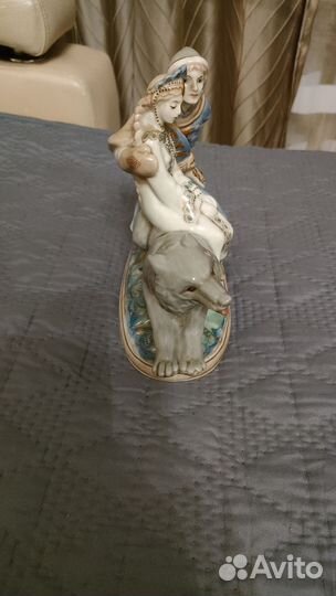 Статуэтка Иван царевич на сером волке