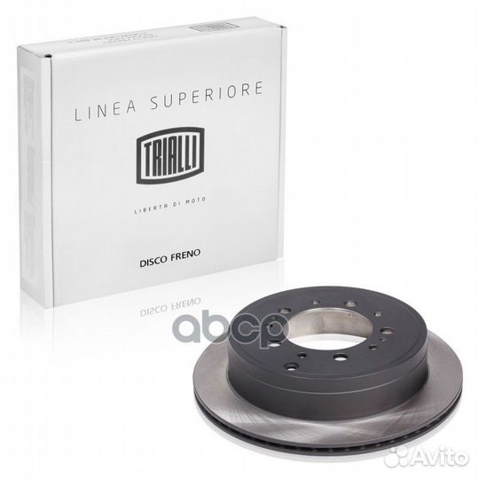 Диск торм. для а/м Toyota LC 200 (07) зад. d3