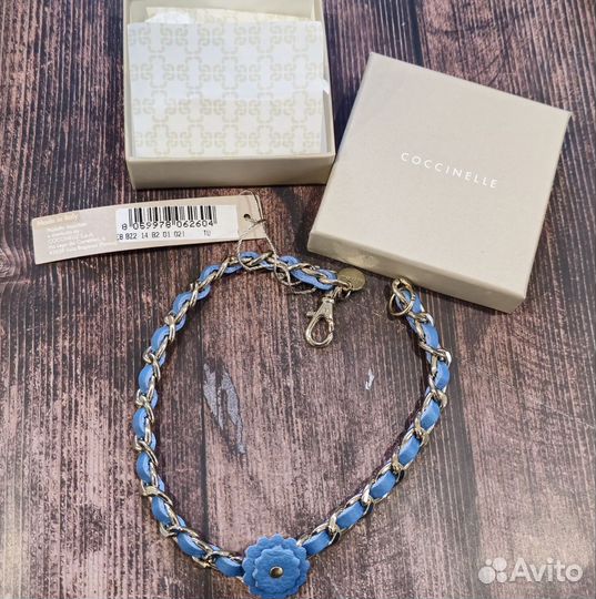 Coccinelle браслет с кожей