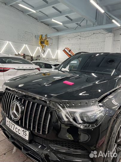 Оклейка авто защитной пленкой