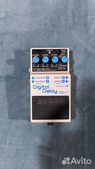Гитарная педаль boss dd-7