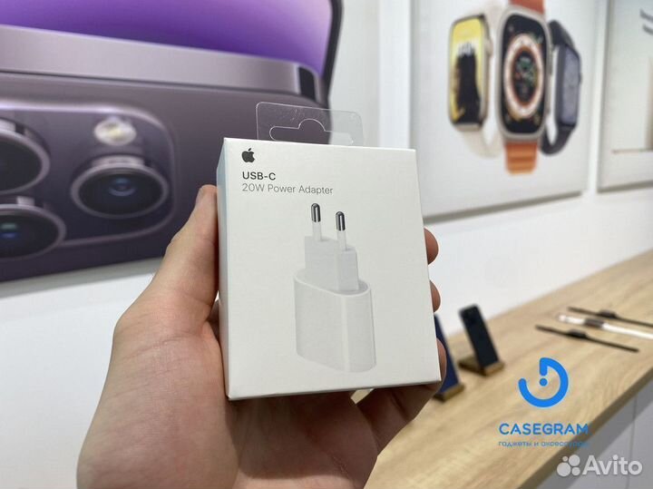 Apple Adapter 20w оригинальный новый