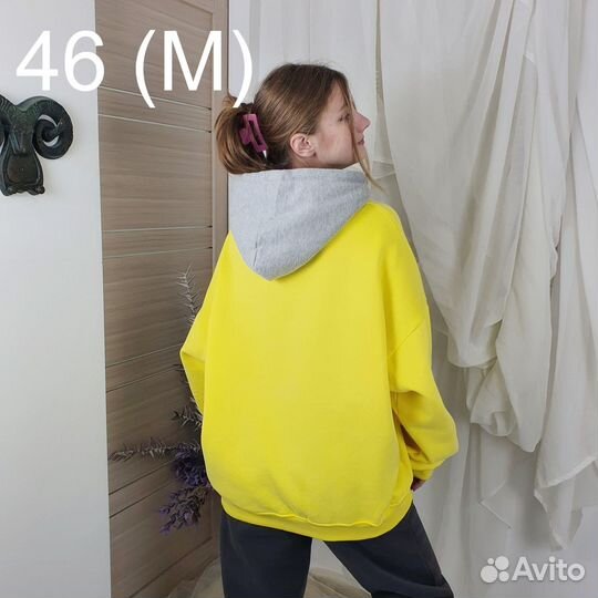 Худи с флисом 7986