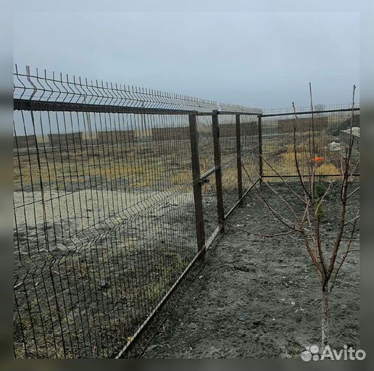 Забор сетка 3д