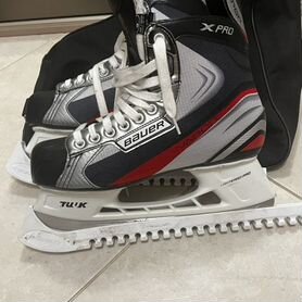 Хоккейные коньки bauer lightspeed pro, размер 9