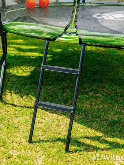 Батут с баскетбольным кольцом