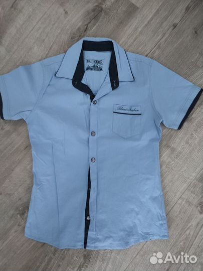 Рубашка школьная на р.140