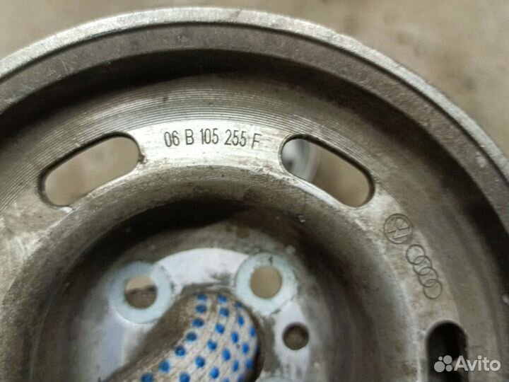 Шкив коленвала vw 1.6 102л.с ahl alz
