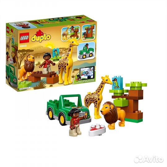 Lego duplo вокруг света африка