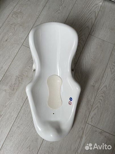 Горка для купания и коврик в ванну