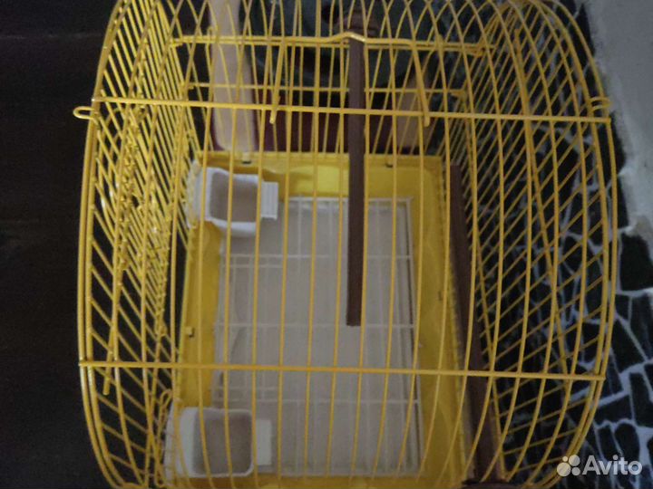 Клетка для волнистого попугая-неразлучников