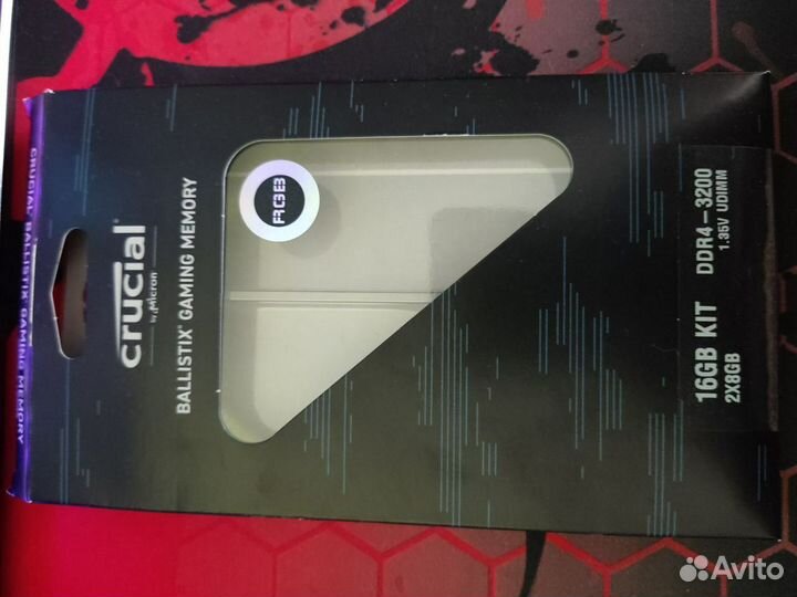 Оперативная память ddr4 16gb 3200 rgb 8+8